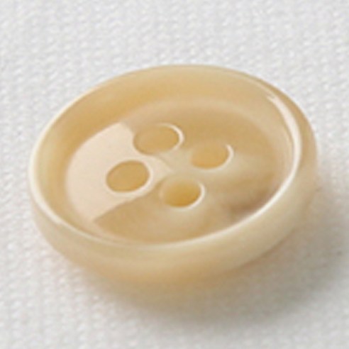 HR빅버튼 마니 단추 15mm, 다크베이지, 8개