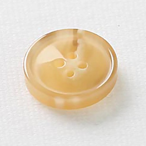 HR빅버튼 루킹 단추 15mm, 연 베이지, 12개입