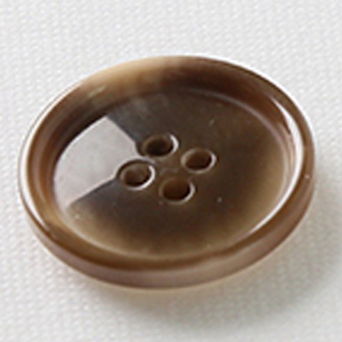 HR빅버튼 마니 단추 23mm, 브라운, 8개입