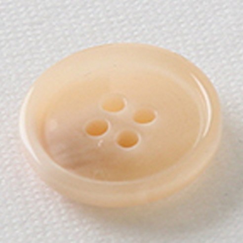 HR빅버튼 마니 단추 18mm, 살구, 8개입