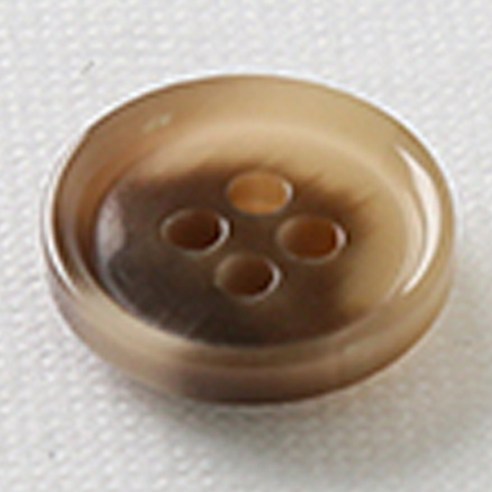 HR빅버튼 마니 단추 15mm, 브라운, 8개입
