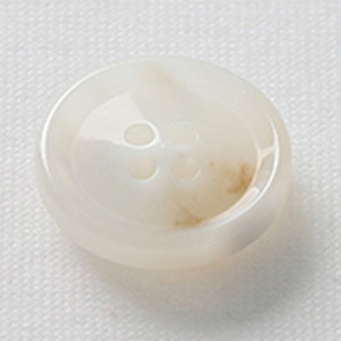 HR빅버튼 잡스 단추 23mm, 화이트, 12개입
