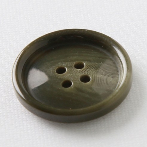 HR빅버튼 워킹 단추 28mm, 카키, 12개입