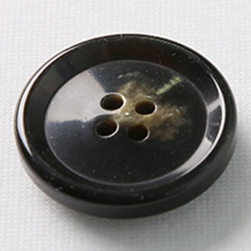 HR빅버튼 잡스 단추 30mm, 블랙, 4개입