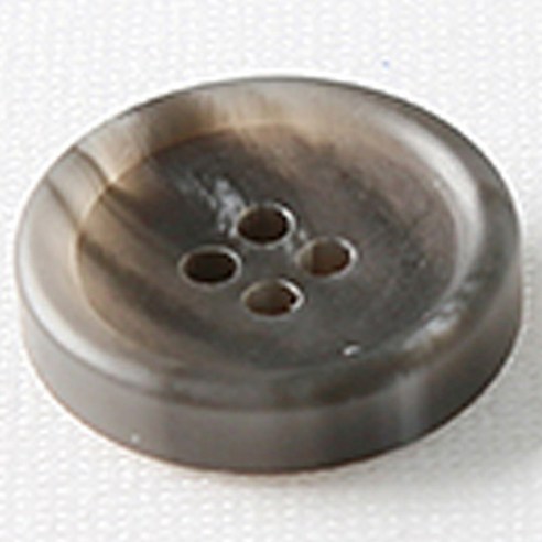 HR빅버튼 썸데이 무광 단추 21mm, 그레이, 8개입