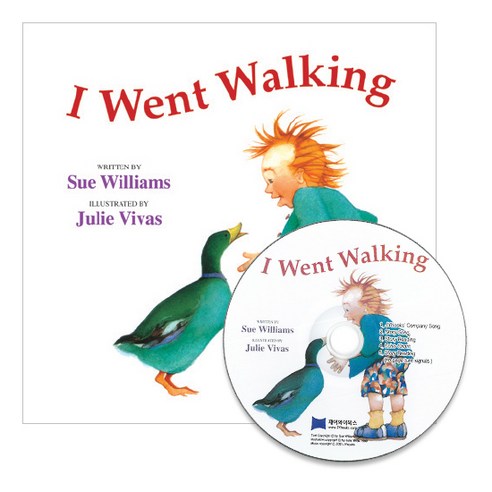 노부영 세이펜 I Went Walking (Paperback + CD), 제이와이북스