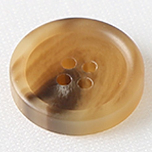 HR빅버튼 썸데이 무광 단추 21mm, 베이지, 12개입