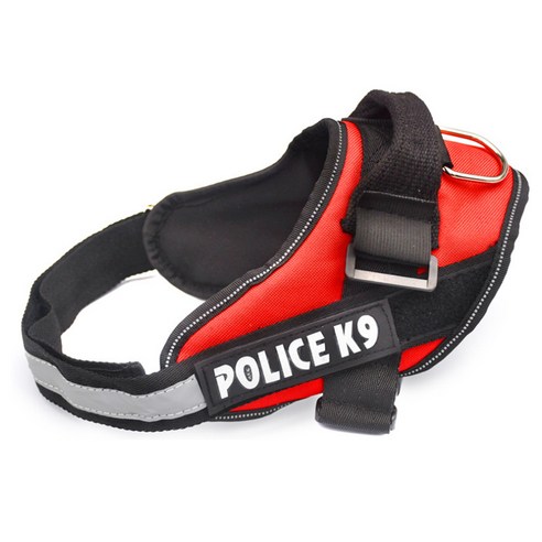 제제펫 반려견 폴리스 K9 하네스 XS, Y106PDRH004, 1세트