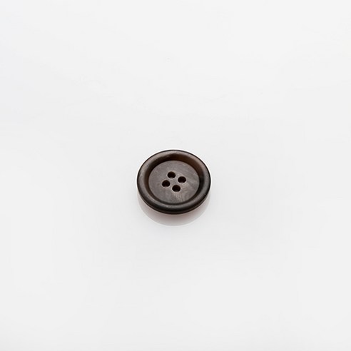 HR빅버튼 플러스 무광 단추 23mm, 다크브라운, 8개입