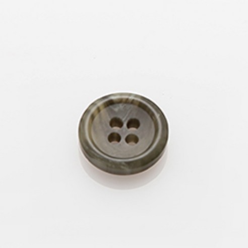 HR빅버튼 각시봉 무광 단추 15mm, 카키, 8개입