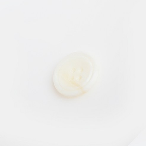 HR빅버튼 쿠바 무광 단추 35mm, 화이트, 8개입