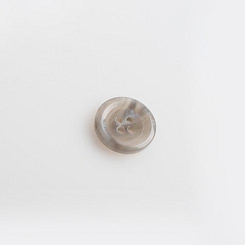 HR빅버튼 티유 단추 18mm, 그레이, 12개입