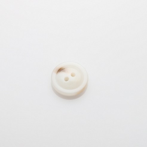 HR빅버튼 보티첼리 단추 18mm, 화이트, 12개입