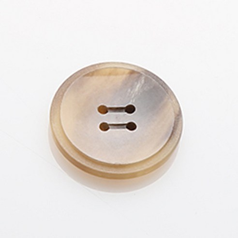 HR빅버튼 네로 단추 23mm, 선다크베이지, 4개입