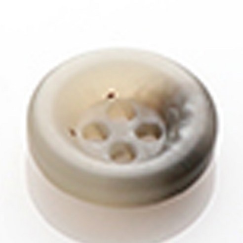 HR빅버튼 브레인 무광 단추 15mm, 선회색, 4개입