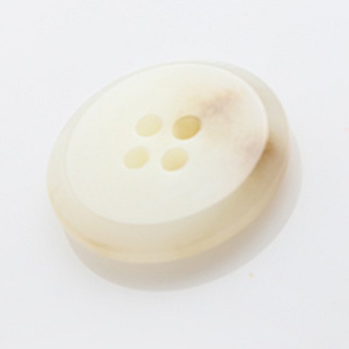 HR빅버튼 안단테 단추 30mm, 화이트, 12개입