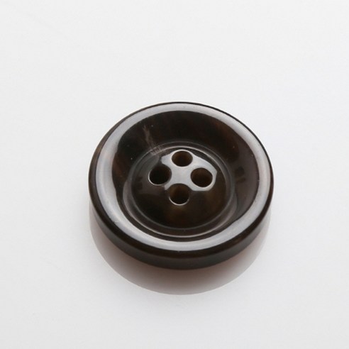 HR빅버튼 빅마마 단추 35mm, 다크브라운, 8개입