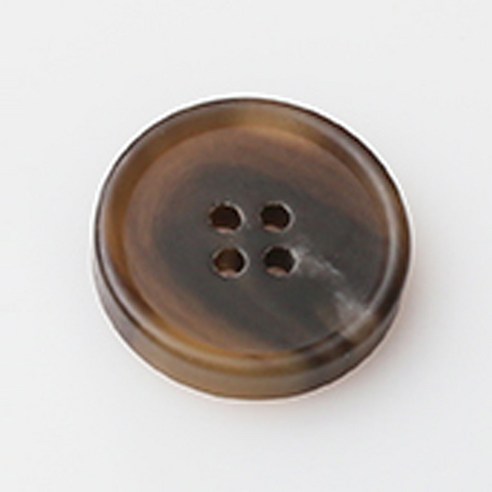 HR빅버튼 메시아 무광 단추 지름 23mm, 라이트브라운, 12개입