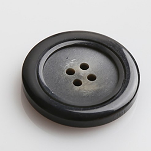 HR빅버튼 투유 단추 30mm, 블랙, 12개입