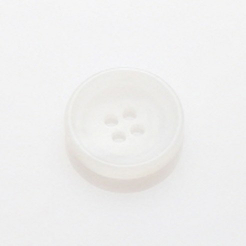 HR빅버튼 엠비오 단추 15mm, 화이트, 8개입