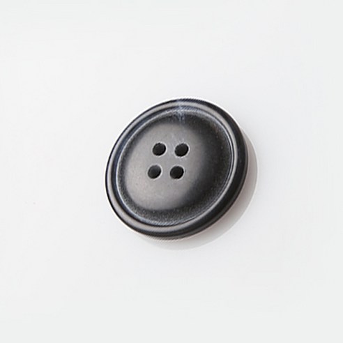HR빅버튼 어라운드 단추 25mm, 네이비, 4개입