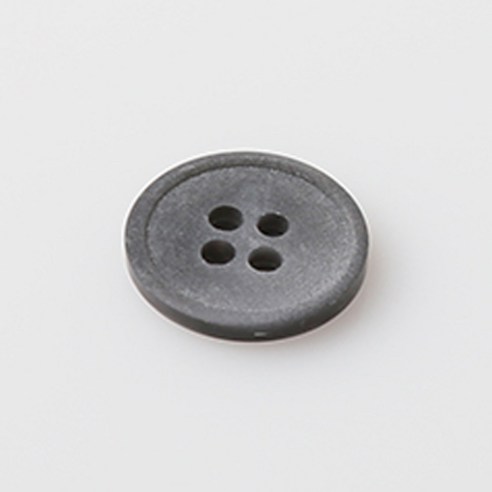 HR빅버튼 오가닉 단추 15mm, 블랙, 12개입