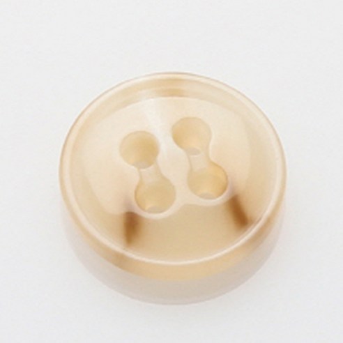 HR빅버튼 란찌 단추 15mm, 연베이지, 4개입