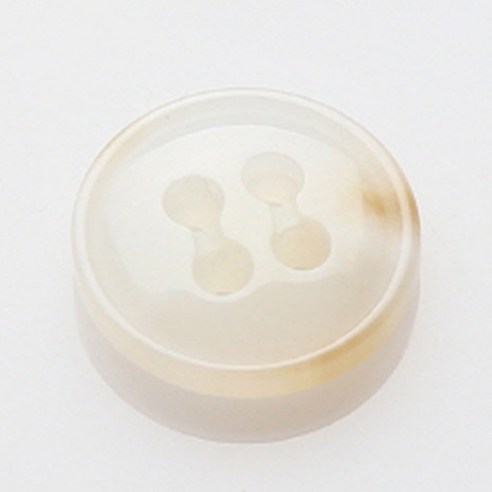 HR빅버튼 란찌 단추 18mm, 화이트, 4개입