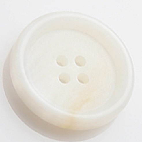 HR빅버튼 봄베이 단추 지름 28mm, 화이트, 8개입