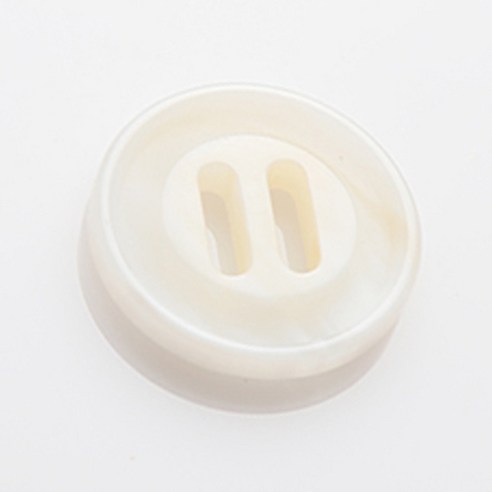 HR빅버튼 람보 단추 25mm, 화이트, 12개입