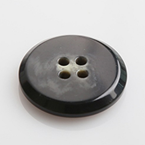 HR빅버튼 안단테 단추 30mm, 블랙, 4개입