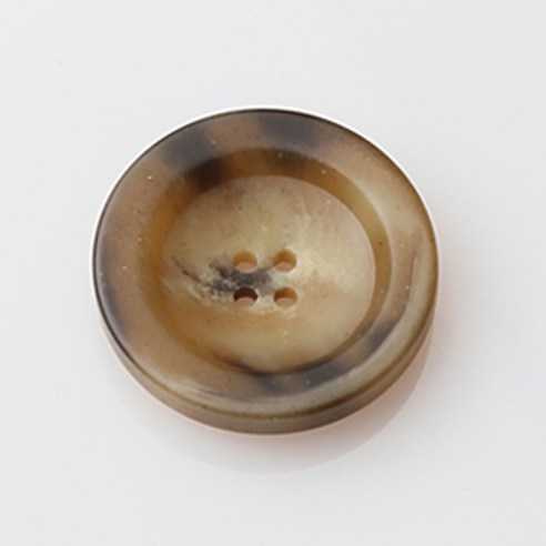 HR빅버튼 텔미 무광 단추 30mm, 라이트브라운, 4개입