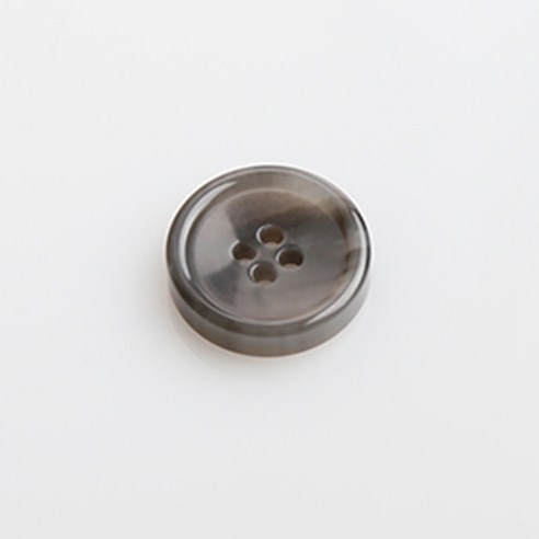 HR빅버튼 썸데이유광 단추 23mm, 그레이, 12개입