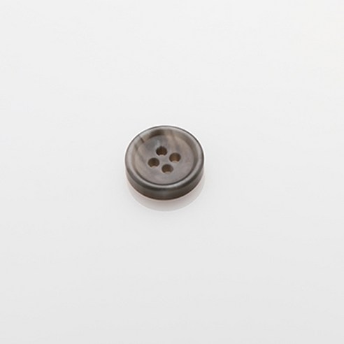 HR빅버튼 썸데이무광 단추 15mm, 그레이, 12개