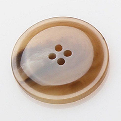 HR빅버튼 티볼리 유광 단추 지름 28mm, 베이지, 12개입