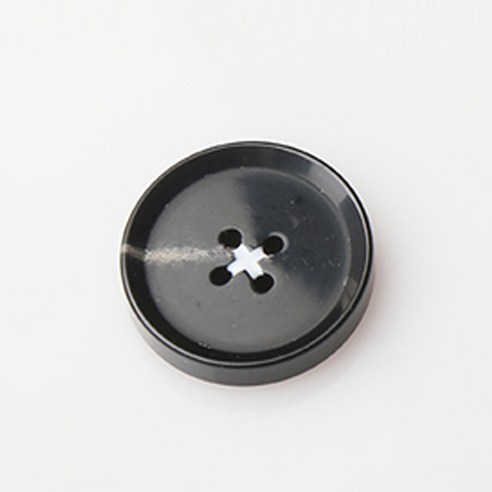HR빅버튼 크라이 단추 23mm, 블랙, 8개입