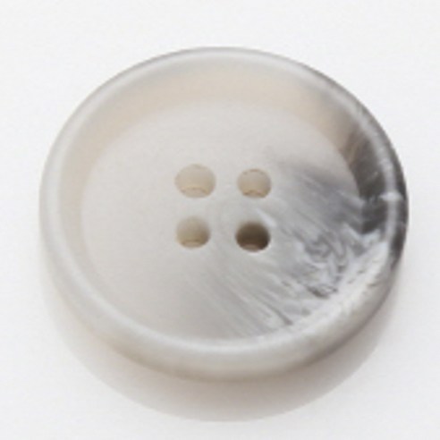 HR빅버튼 아이젠 무광 단추 15mm, 그레이, 4개
