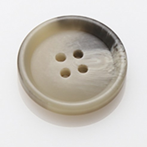 HR빅버튼 아이젠 무광 단추 18mm, 카키, 4개입