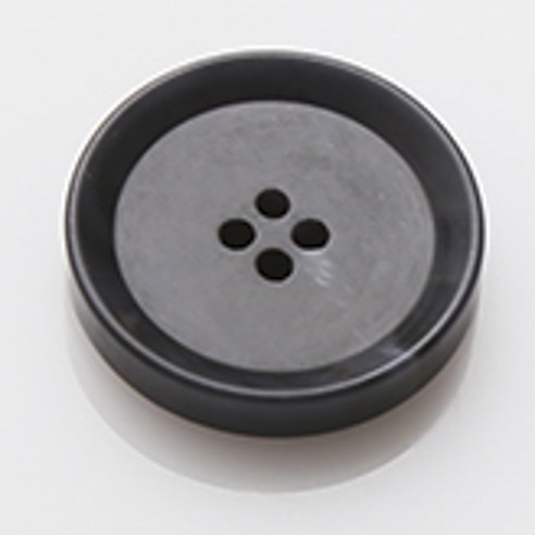 HR빅버튼 덴마크 무광 단추 18mm, 네이비, 12개입