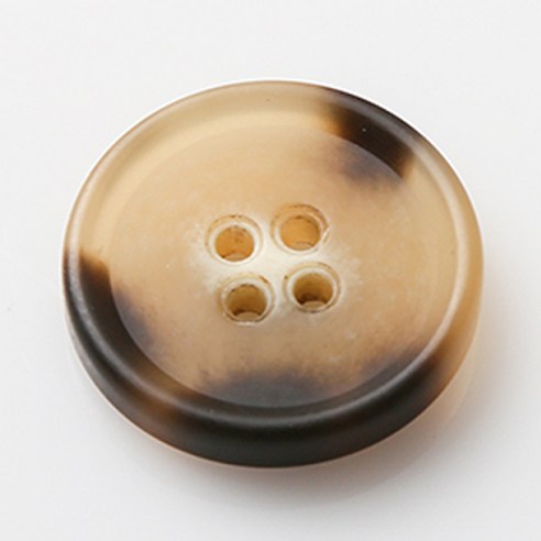HR빅버튼 보이스 무광 단추 23mm, 베이지, 8개입
