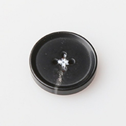 HR빅버튼 크라이 단추 18mm, 블랙, 4개입