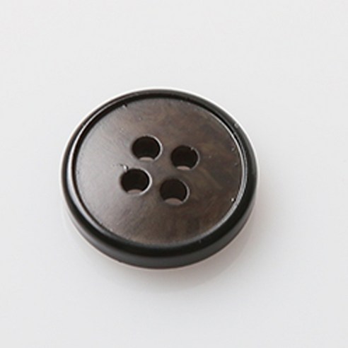 HR빅버튼 메이플 단추 18mm, 브라운, 8개입