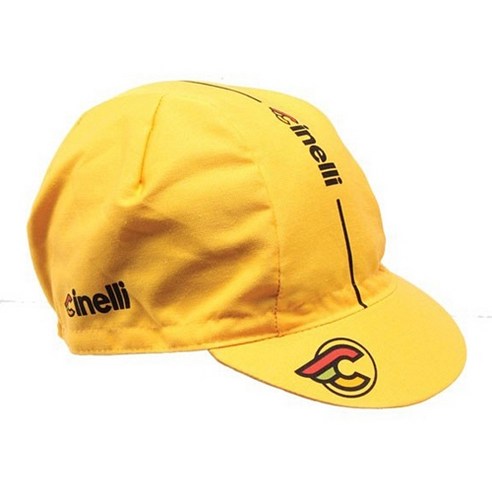 치넬리 자전거 쪽모자, Cinelli SUPERCORSA YELLOW, 1개