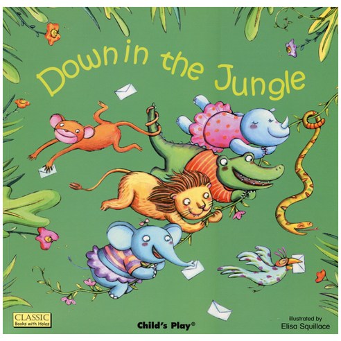 노부영 마더구스 세이펜 Down in the Jungle (Paperback + CD), Child's Play International