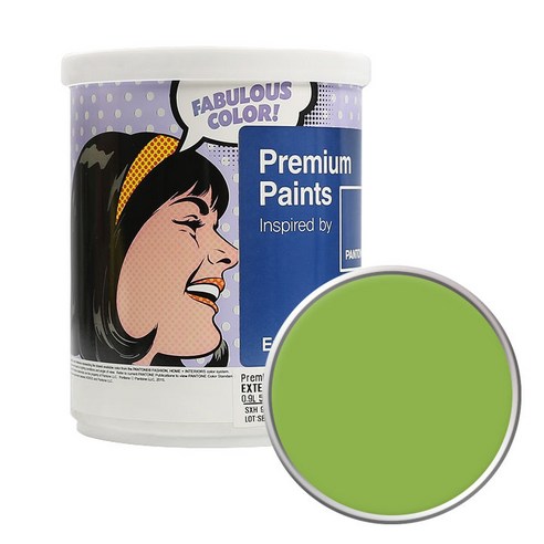 노루페인트 팬톤 외부용 실외 저광페인트 1L, 15-0341 Parrot Green