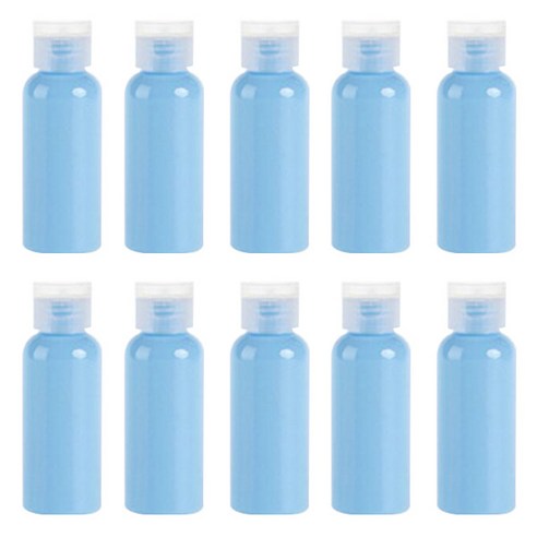 더자카 큐티컬러 다용도 공병 50ml, 10개, 블루