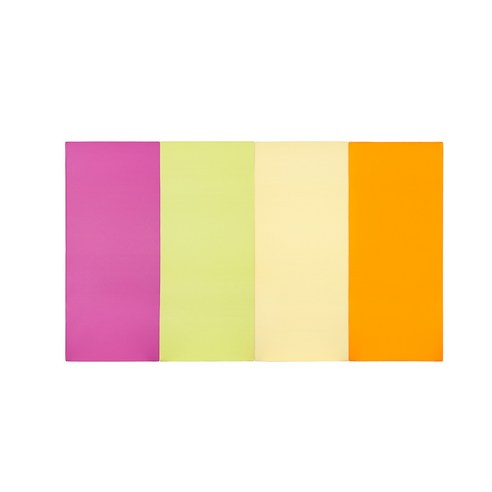 퍼니존 퍼니테라피 핫핑크비비드 시리즈4 유아폴더매트, 핫핑크 + 피스타치오 + 아이보리 + 오렌지