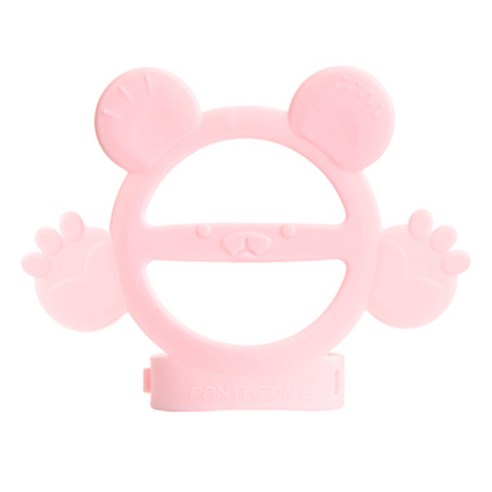 판테온B 티워치 유아용 손목 치아발육기, Baby Pink, 1개