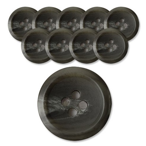 동화상가몰 각시봉 단추 무광 25mm, KK, 10개입