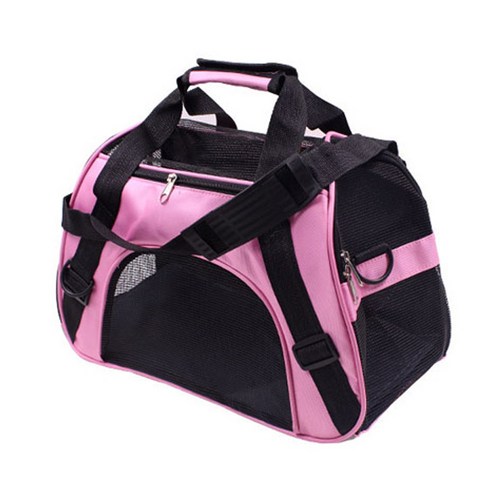 AnTs 강아지 & 고양이 휴대용 여행가방, 핑크